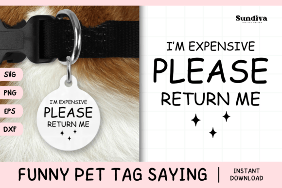 Funny Pet Tag Saying SVG 16 Review for Real Embroidery Projects