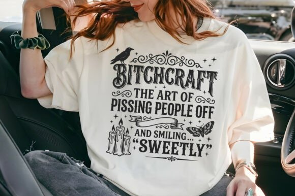 Funny Sarcastic Witch SVG Design: A Real Embroidery Designer’s Take
