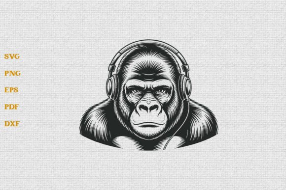 Vintage Gorilla with Headphones SVG: A Designer’s Real-World Review